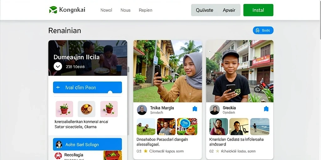 Grafik menarik yang memukau mata.