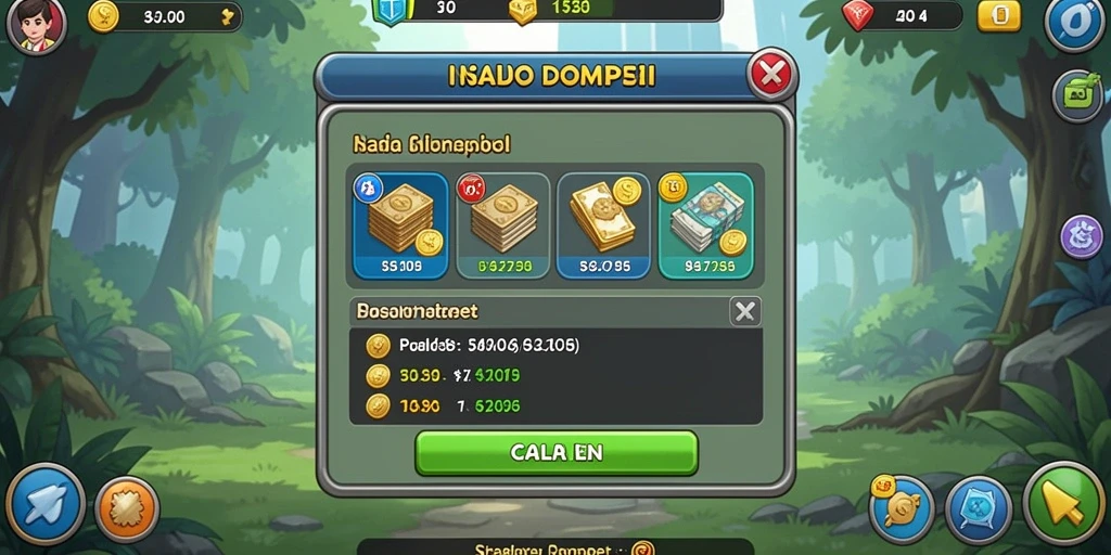 Ilustrasi level menantang di BOS5000.