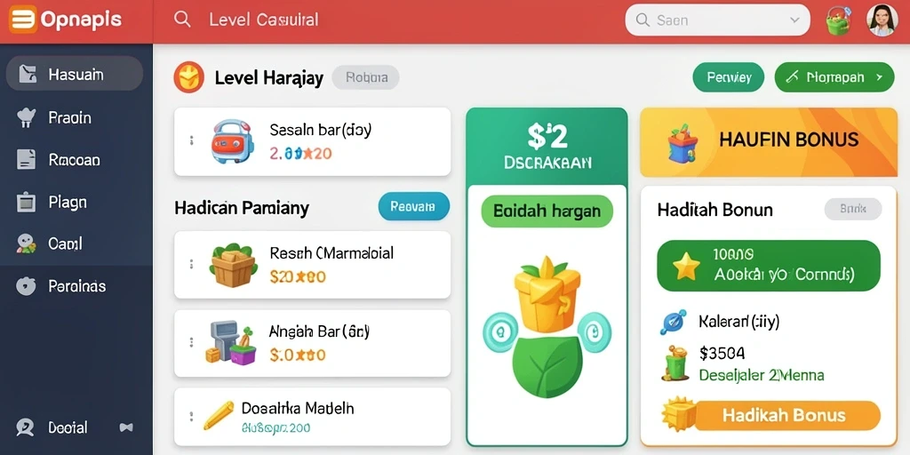 Mode permainan yang seru dan menantang.